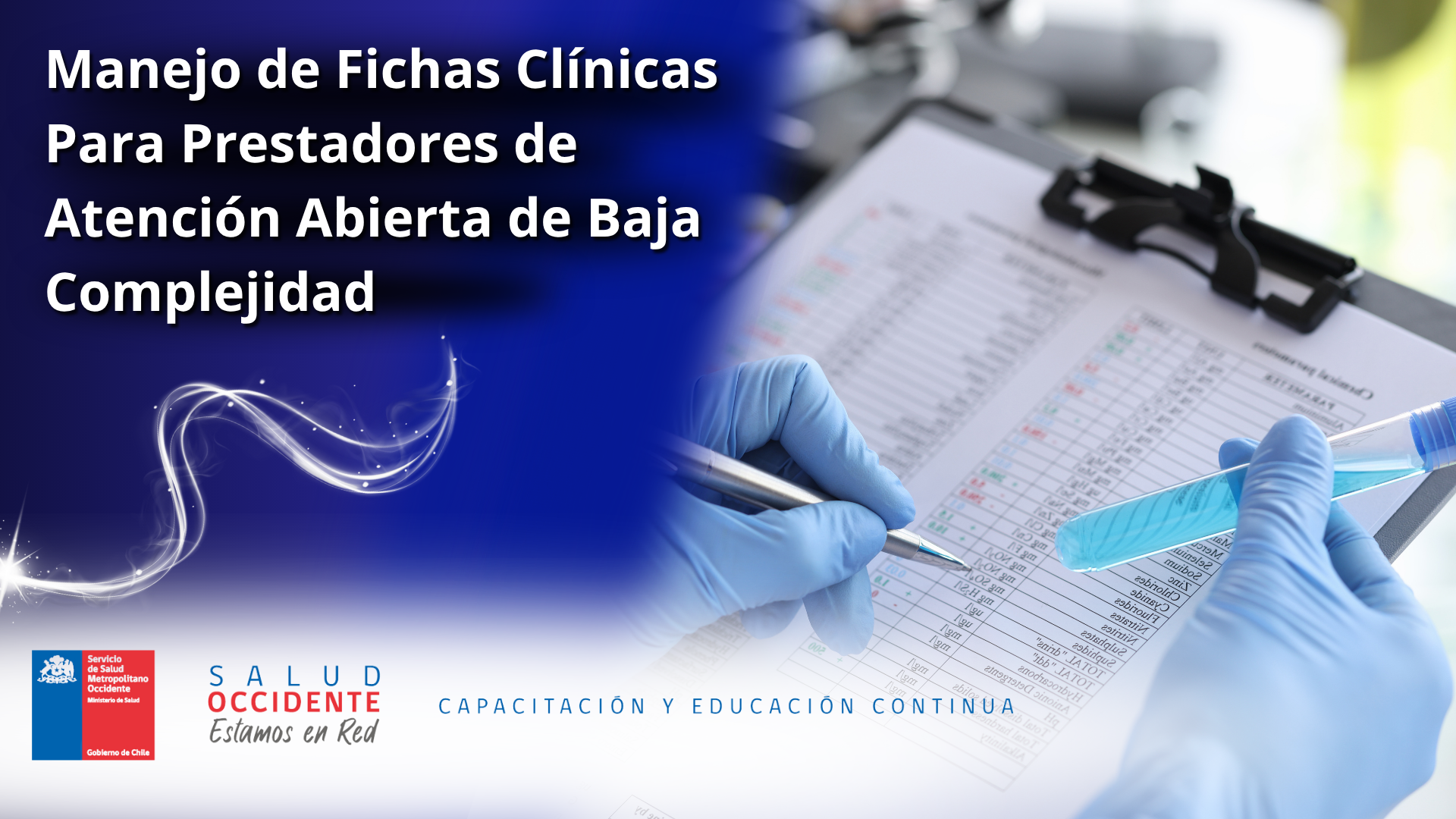 Manejo de Fichas Clínicas Para Prestadores de Atención Abierta de Baja Complejidad