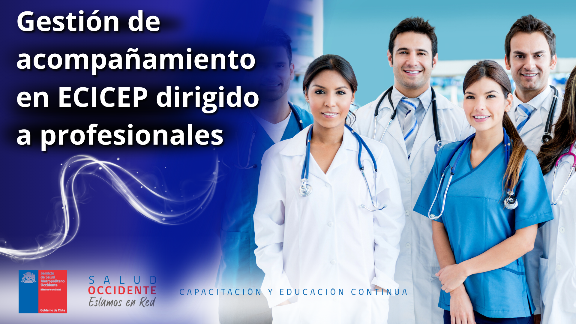 Gestión de acompañamiento en ECICEP dirigido a profesionales