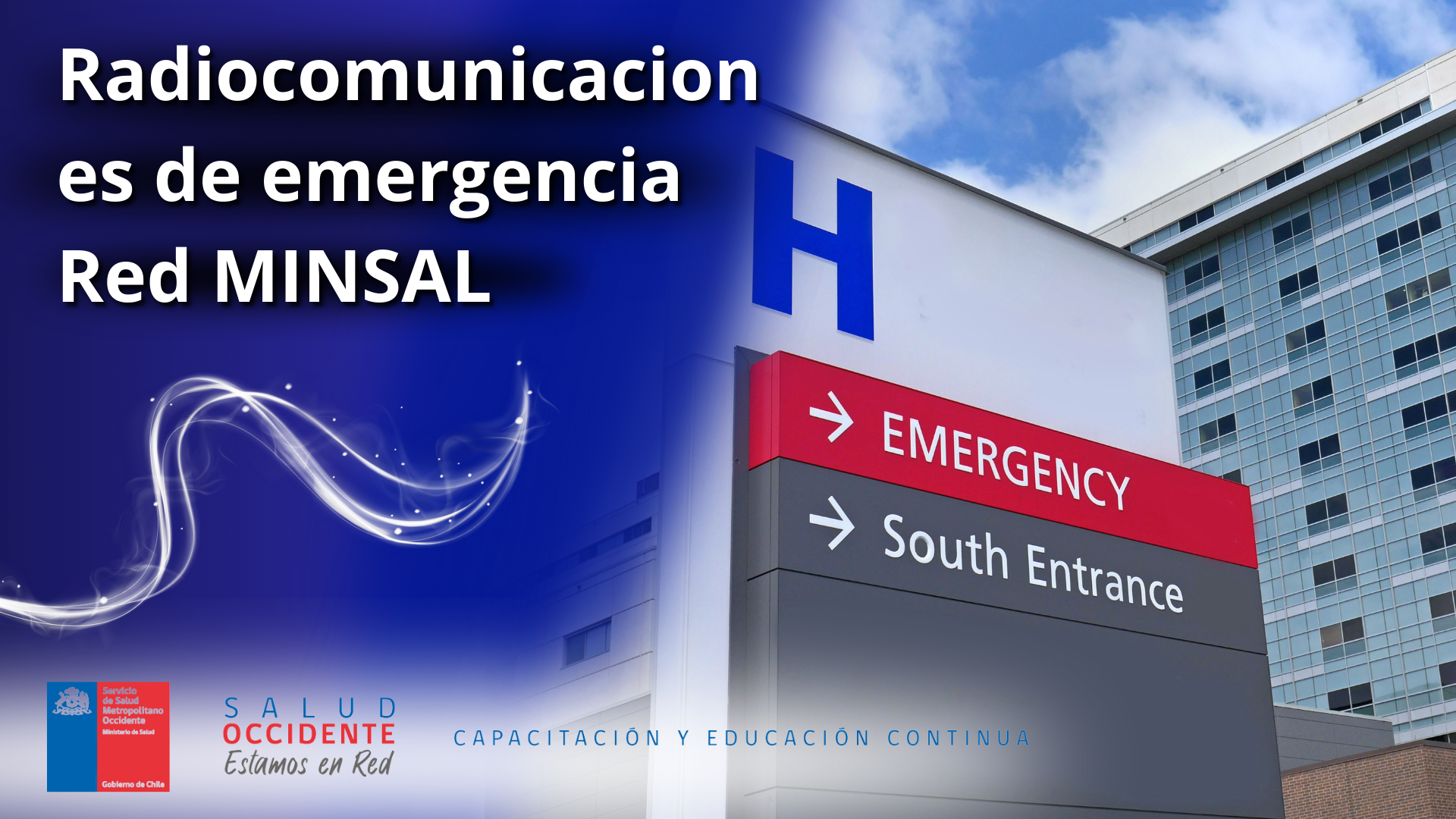 Radiocomunicaciones de emergencia Red MINSAL