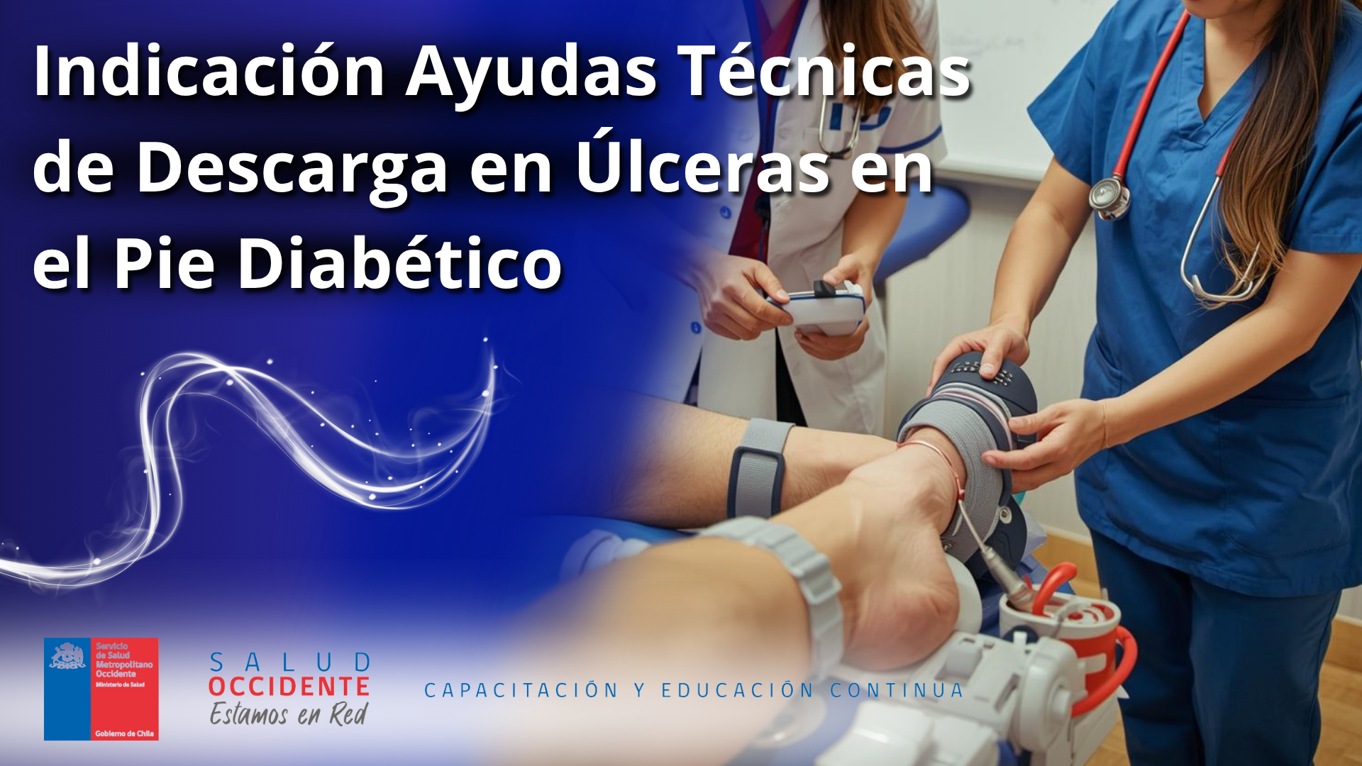 Indicación Ayudas Técnicas de Descarga en Úlceras en el Pie Diabético