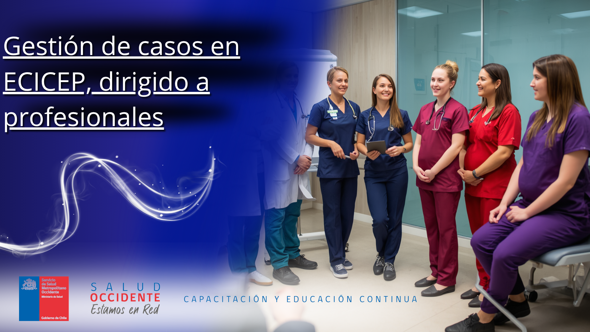 Gestión de acompañamiento en ECICEP dirigido a profesionales